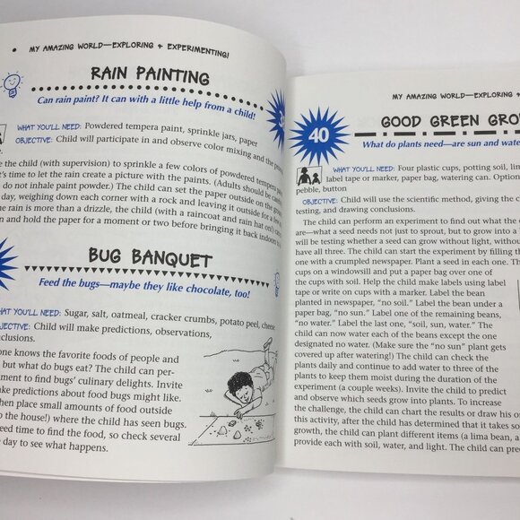 365 Ways to a Smarter Preschooler Activity Book Burton MacDonald Rain Bug Bubble - Picture 3 of 10